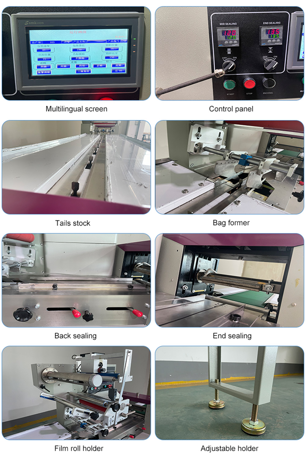 Máquina de embalagem de máscara de compressão de alimentação automática de placa vibratória